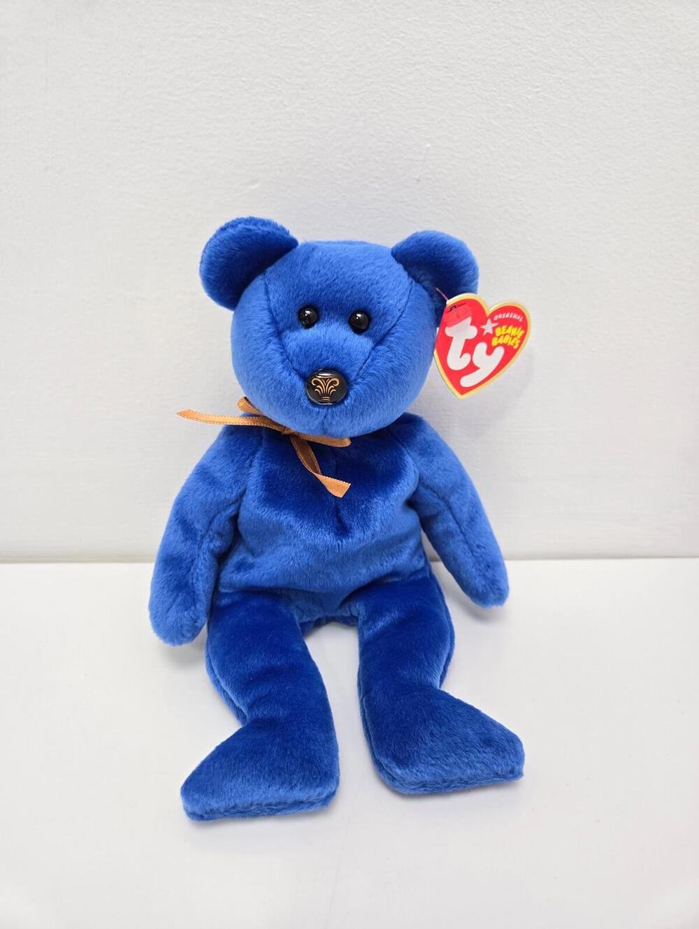 Ty Beanie Baby “Promise” the Blue Bear *Northwestern Mutual Exclusive (8.5 inch)